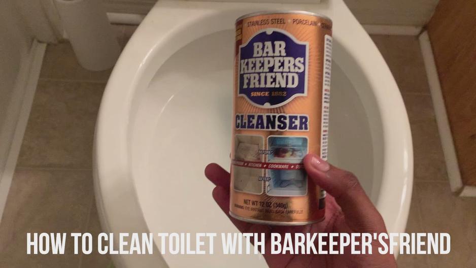 'Video thumbnail for The easy way to clean inside your toilet '