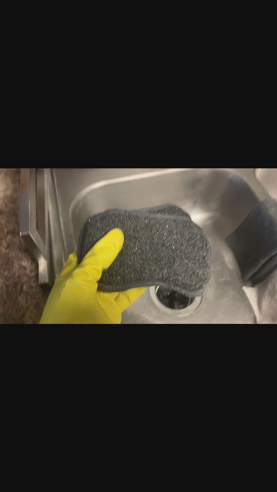 'Video thumbnail for Microwave sponge to clean it'