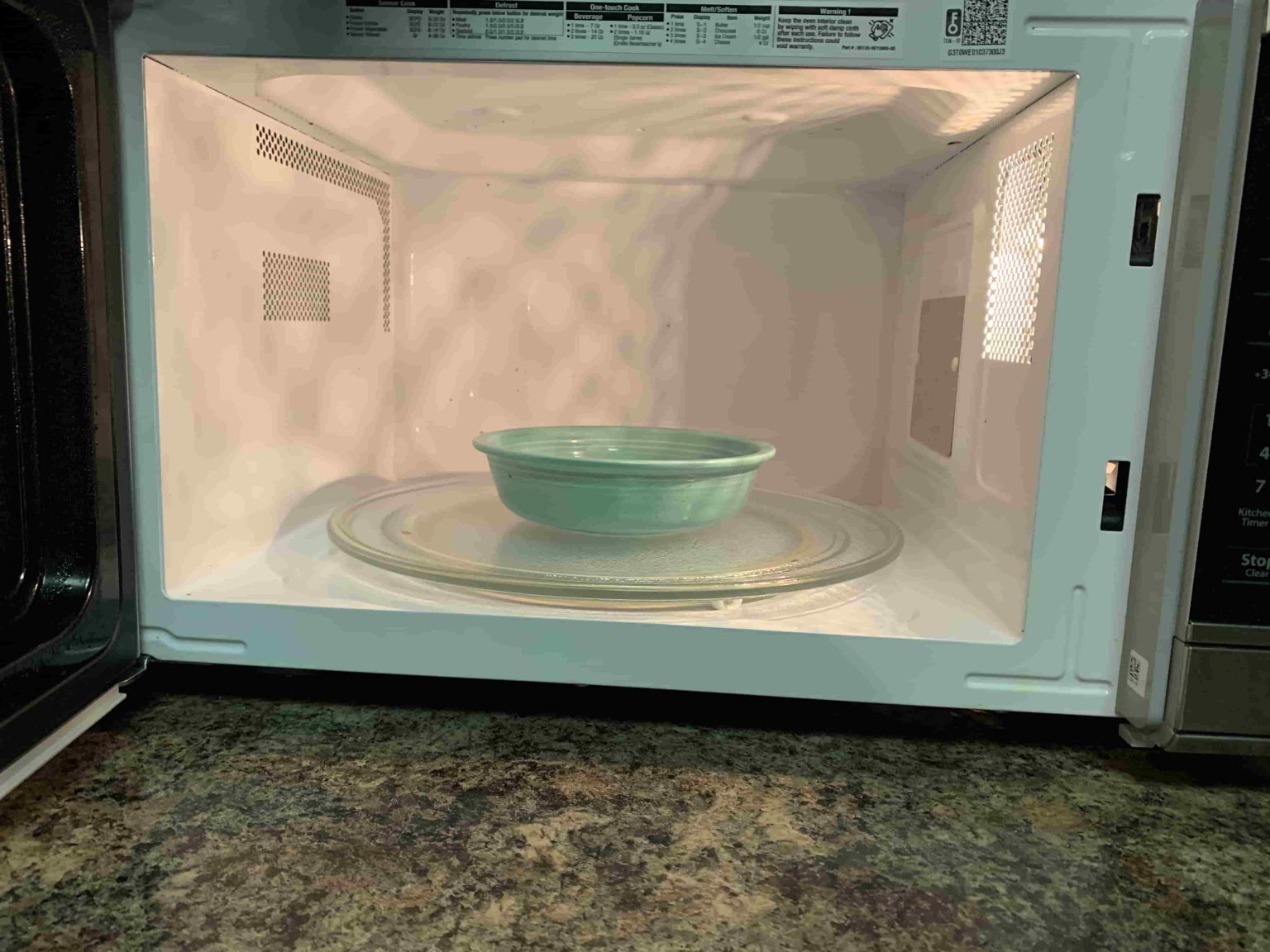 How to clean a microwave Notes From The Porch