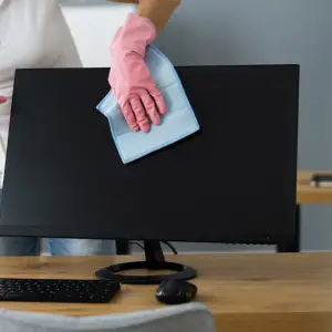 How to clean your monitor without damaging it.