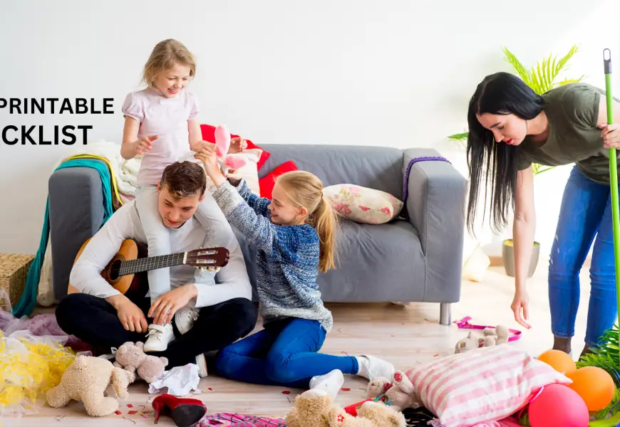 How to Deep Clean Your Home in a Day (Free Printable Checklist Included)