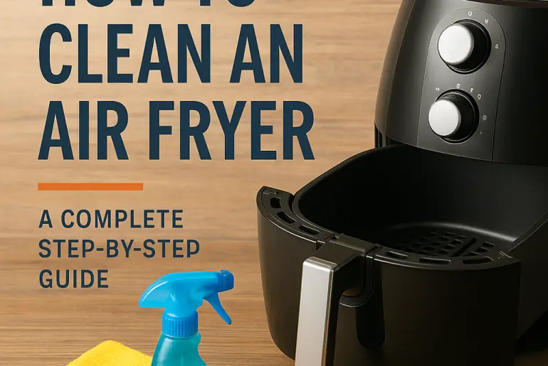 How to Clean an Air Fryer – A Complete Step-by-Step Guide