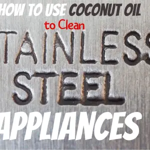 How to Clean Stainless Steel Appliances with Coconut Oil