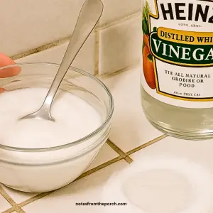 How to Clean Shower Grout with Vinegar and Baking Soda