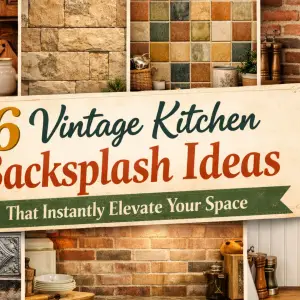6 Vintage Kitchen Backsplash Ideas That’ll Elevate Your Home Instantly