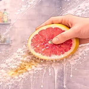 How to Deep Clean Your Entire Bathroom with Grapefruit
