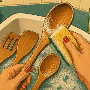 How to Clean Wooden Cooking Untensils (The Natural Way)