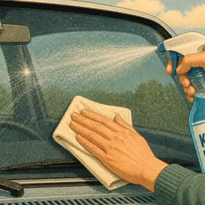 How to Clean Outside Your Car Windshield Without Streaks